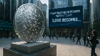Ennyit érne 5 000 dollárnyi Ripple (XRP), ha elérné a Bitcoin piaci kapitalizációját